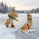 2er Set Mäuse "kleines Winterglück auf Kufen"